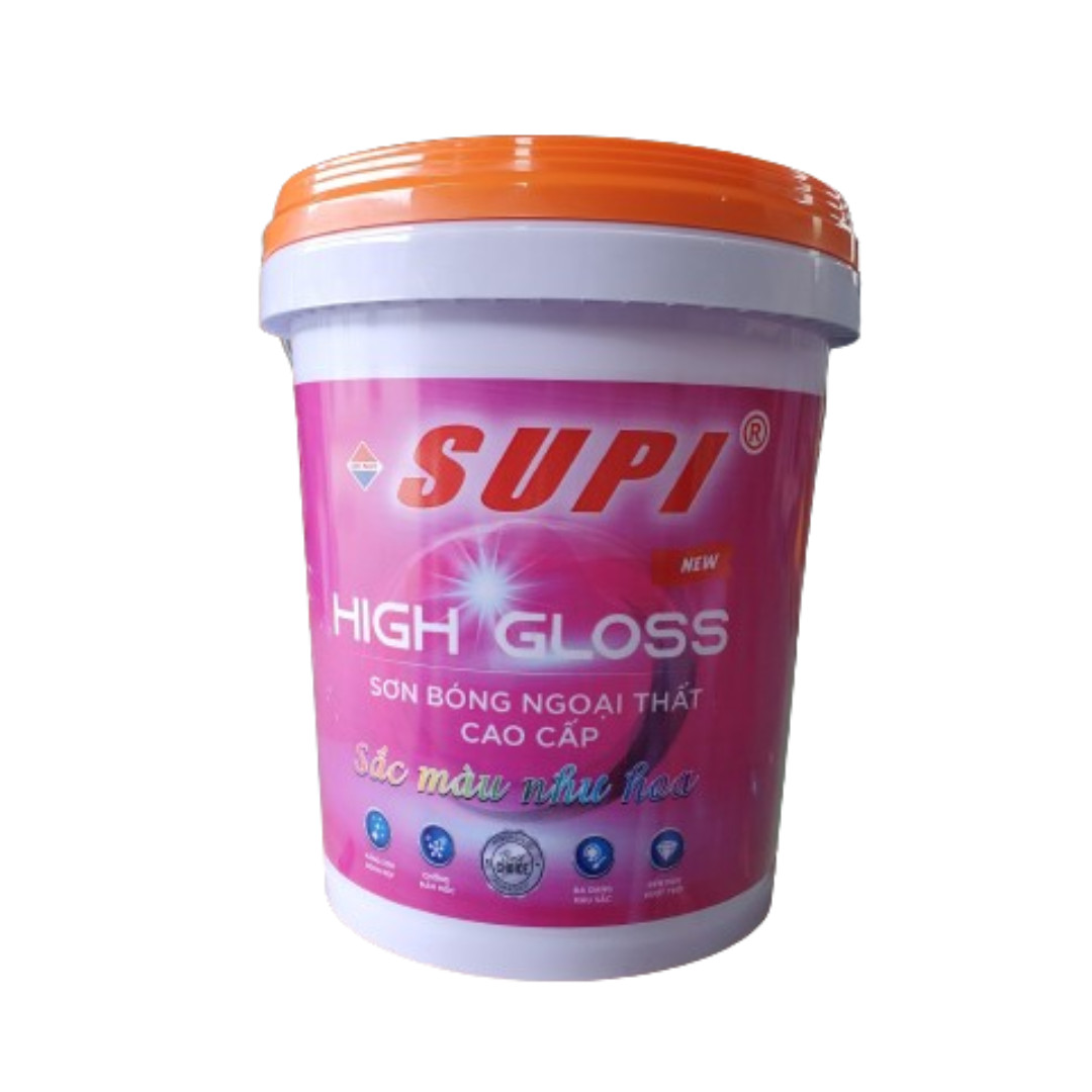 Sơn bóng ngoại thất cao cấp Supi